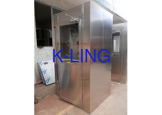Industrial 3 Person Stainless Steel Air Shower For Bio - Pharmaceutical Plant