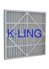 G4 Pleats Type Cardboard Frame Primary Air Filter For Air Conditioning System
