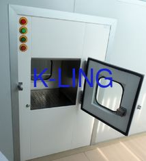 Medical Cleanroom Pass Through Chambers With SS Hinges 0.75kw 380V
