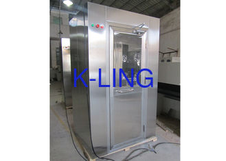 Pharmaceutical Industrial Class 100 Clean Room Air Shower With Stainless Steel Nozzle
